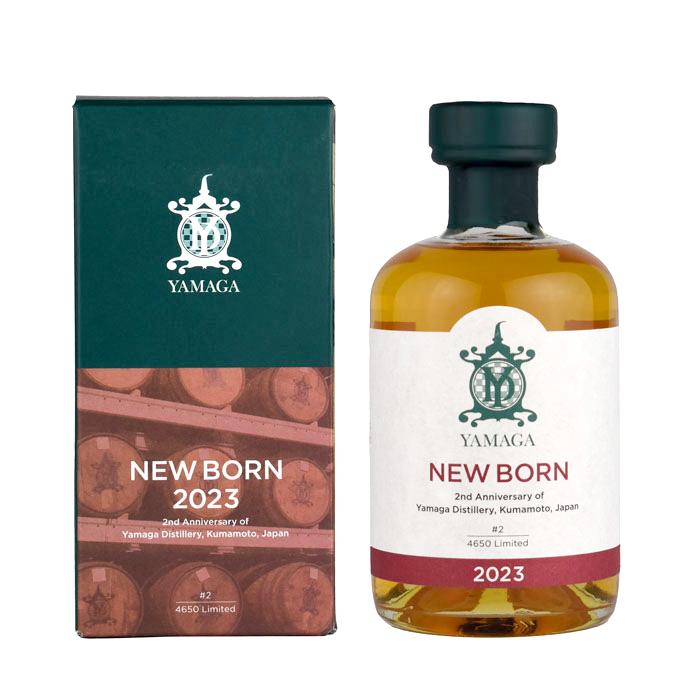 ウイスキー 58度 山鹿蒸留所 NEW BORN ニューボーン 2023 375ml 1本