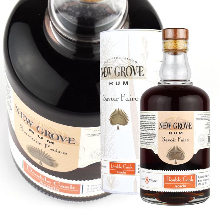 ラム酒 47度 ニュー グローブ 8年 ダブルカスク アカシアフィニッシュ 700ml 1本 | 