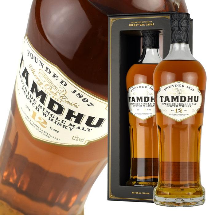 ウイスキー 43度 タムデュー 12年 700ml 1本 正規 : 酒宝庫
