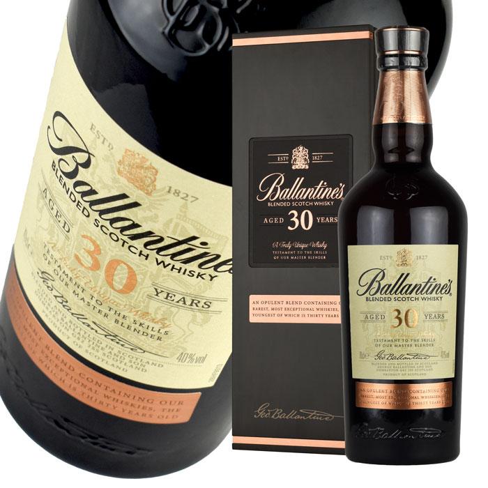 ウイスキー 40度 バランタイン 30年 700ml 1本 木箱入 : 酒宝庫