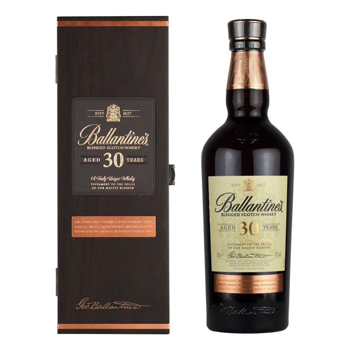 ウイスキー 40度 バランタイン 30年 700ml 1本 木箱入 : 酒宝庫