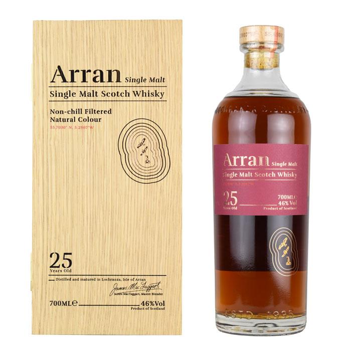 アラン25年 700ml シングルモルト ウイスキー 46度 箱付 ウイスキー 46度 アラン モルト 25年 700ml 1本 並行 : 酒宝庫 MASHIMO