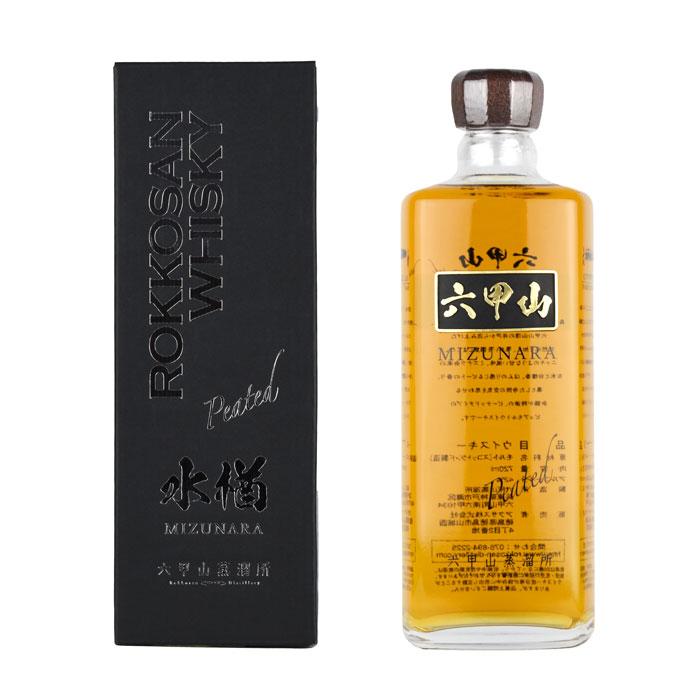 ウイスキー 42度 六甲山ピュアモルトウイスキーMIZUNARA Peated 720ml