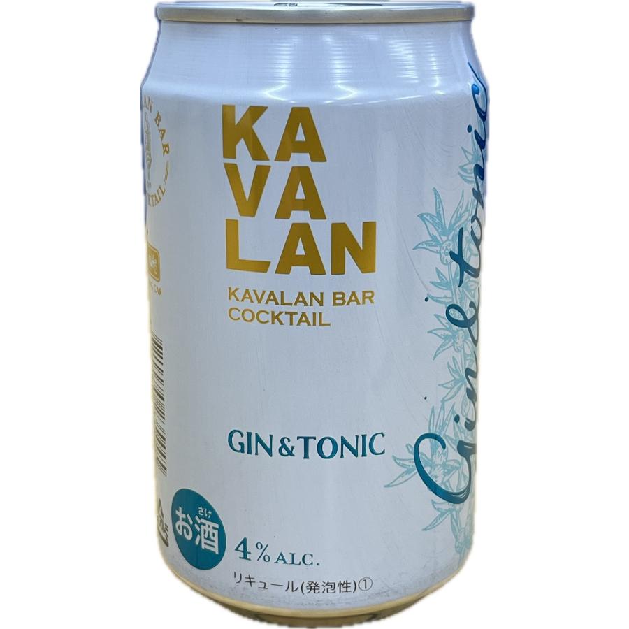 ジン カバラン バー カクテル ジントニック 320ml 缶 12本 送料無料 | 