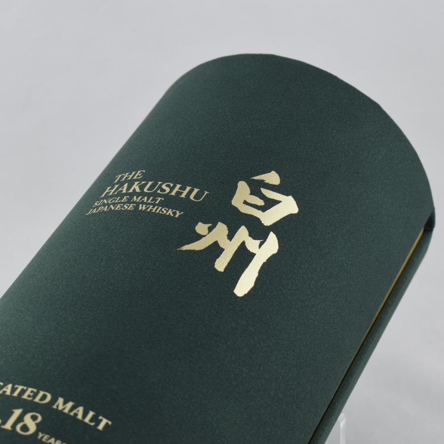 ウイスキー 48度 サントリー 白州18年 ピーテッドモルト 2024