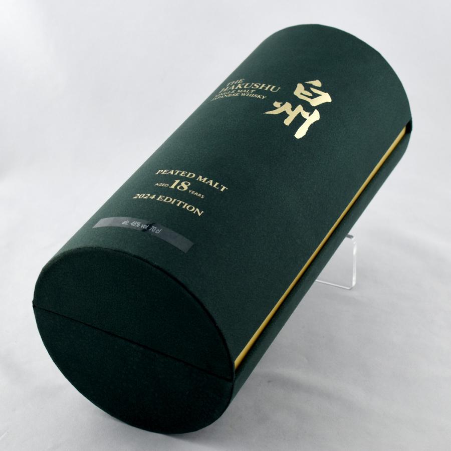 ウイスキー 48度 サントリー 白州18年 ピーテッドモルト 2024