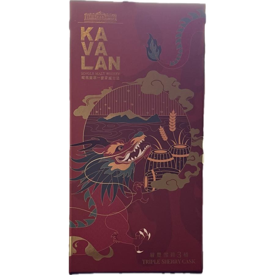 ウイスキー 40度 カバラン ドラゴンイヤー トリプルシェリー 700ml 1本 並行