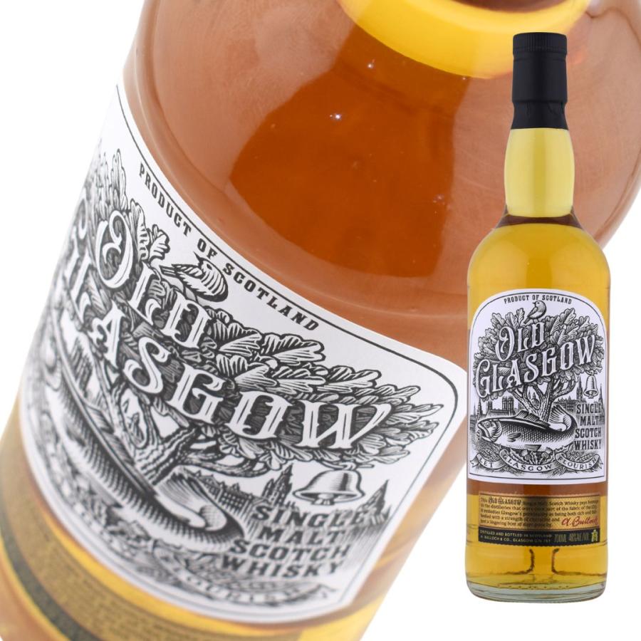 ウイスキー 40度 オールド グラスゴー シングルモルトスコッチ 700ml 1