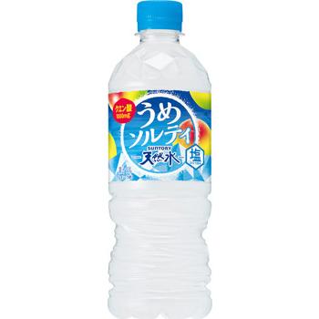 特価 サントリー 天然水 うめソルティ 540ml ペット 24本 1ケース 送料無料 | 