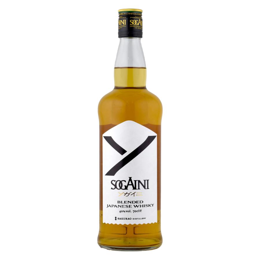 ウイスキー ブレンデッド ジャパニーズ ソガイニ SOGAINI 40度 700ml 1