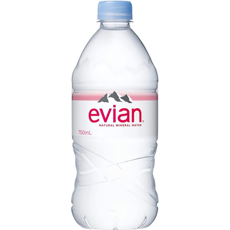 特価 水 伊藤園 evian エビアン ミネラルウォーター 750ml×12本 1