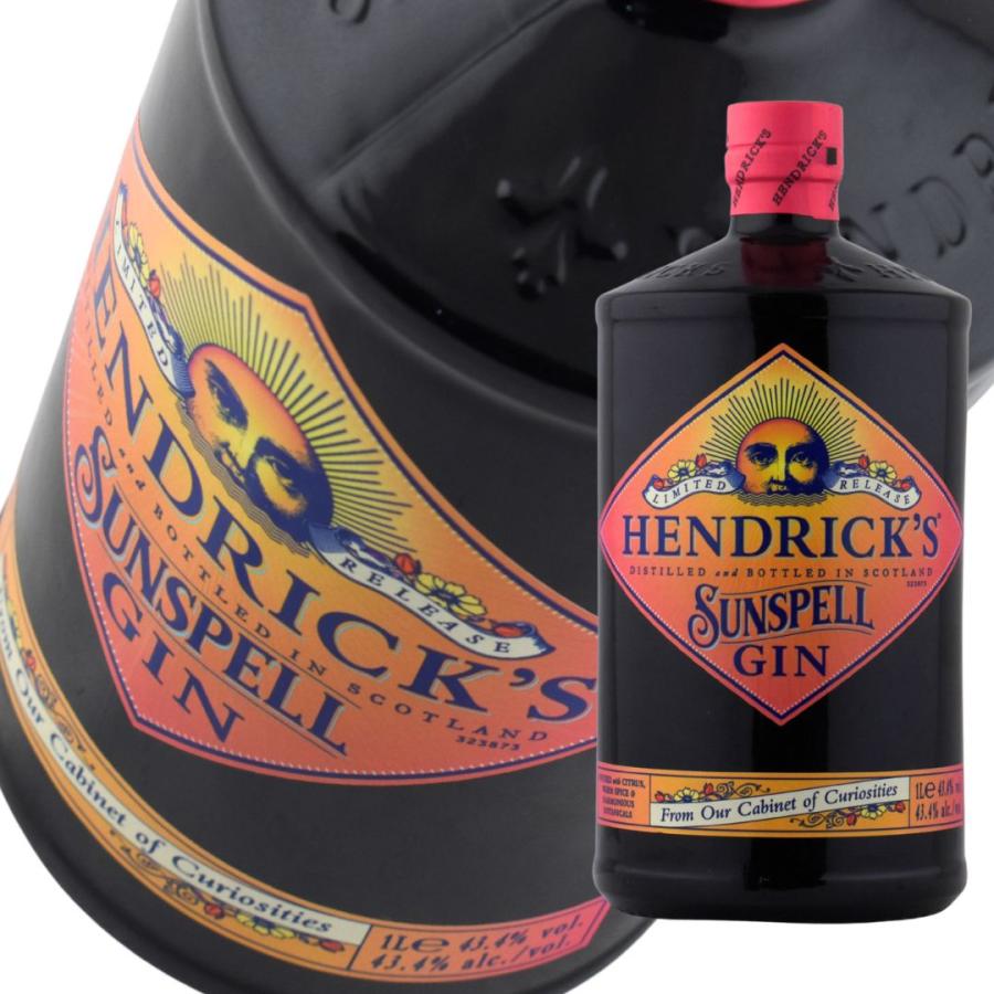 ジン 43.4度 ヘンドリックス サンスペルジン 1000ml 1本 並行 | 