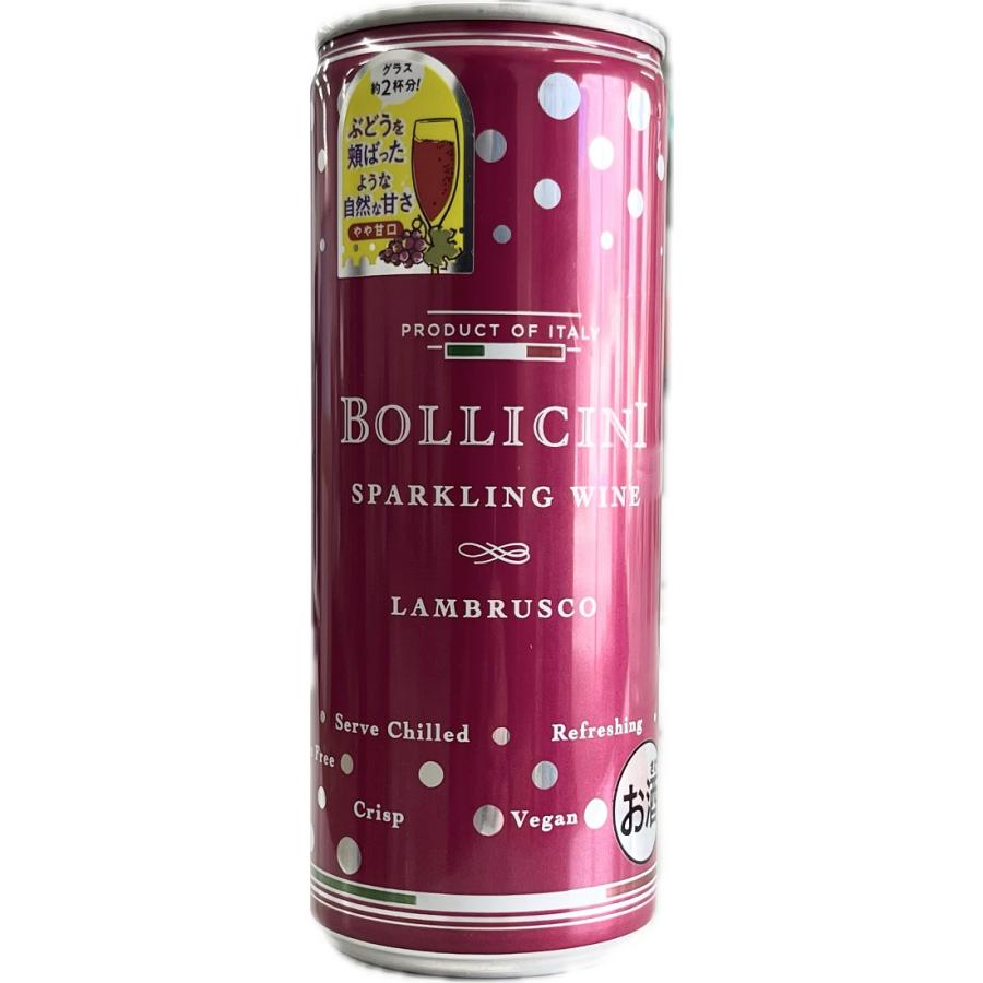 特価 ボッリチーニ スパークリング ランブルスコ 250ml 1本 | 