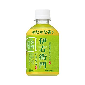 特価 サントリー 緑茶 伊右衛門 280ml ペット 24本 1ケース 送料無料 | 