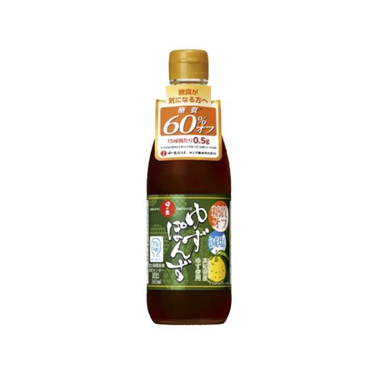 キング醸造 日の出 糖質オフ・減塩 ゆずぽんず 360ml×3本セット | 