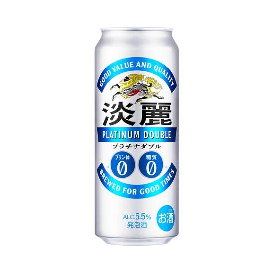 キリン 淡麗プラチナダブル 500ml缶 1ケース〈24入〉1配送あたり最大2