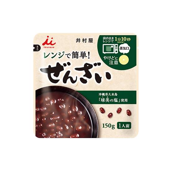 井村屋 レンジで簡単ぜんざい 150g ×1個 | 