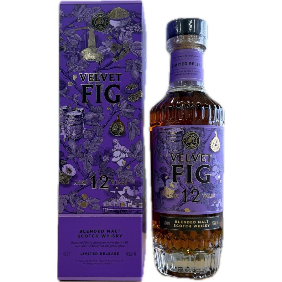 ウイスキー 46度 ウィームスモルト ベルベット フィグ12年 700ml 1本