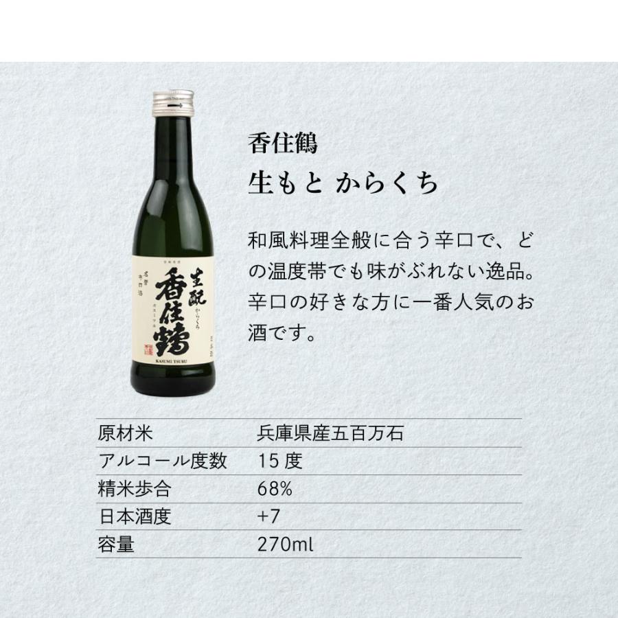 父の日 ギフト日本酒 飲み比べ 全国の辛口酒 300ml270ml ×5本セット香住鶴 生もとからくち 白嶺 酒呑童子 春鹿 超辛口純米 長龍 辛口 菊水の辛口 父の日ギフ |  | 06
