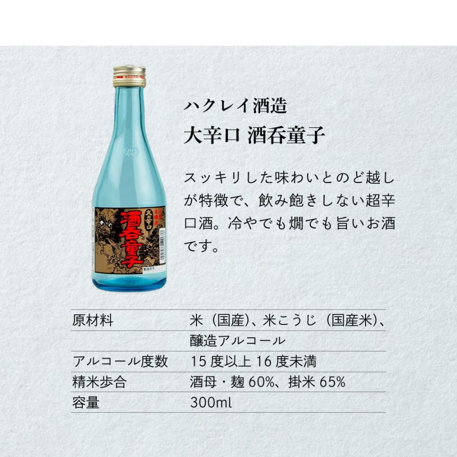 父の日 ギフト日本酒 飲み比べ 全国の辛口酒 300ml270ml ×5本セット香住鶴 生もとからくち 白嶺 酒呑童子 春鹿 超辛口純米 長龍 辛口 菊水の辛口 父の日ギフ |  | 07