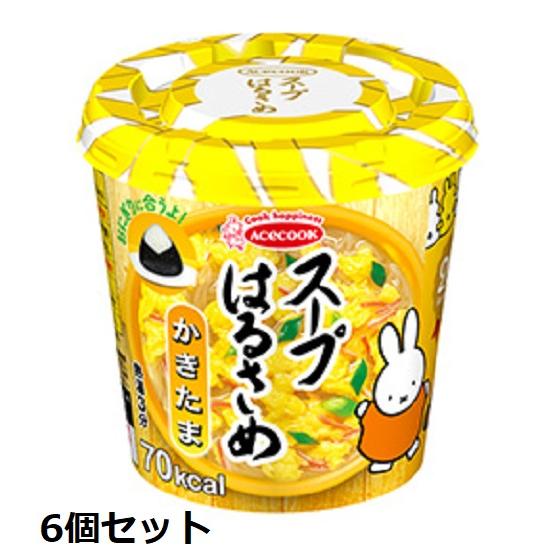 エースコック  スープはるさめ かきたま  20ｇ×6個セット | 