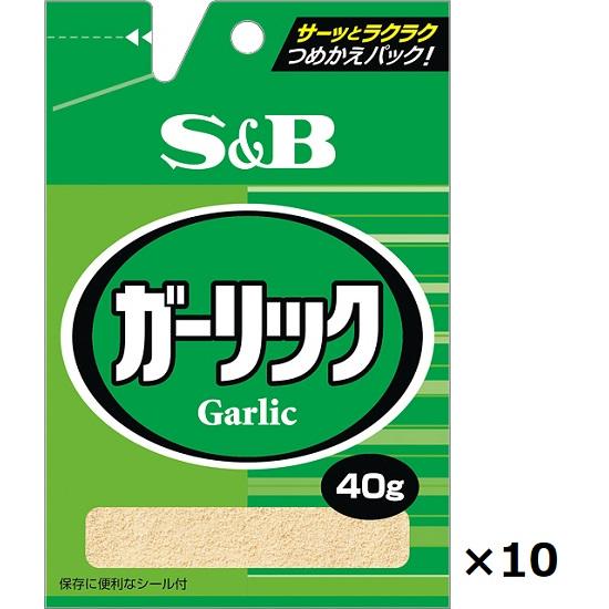 エスビー 袋入りガーリック 40g×10個 | 
