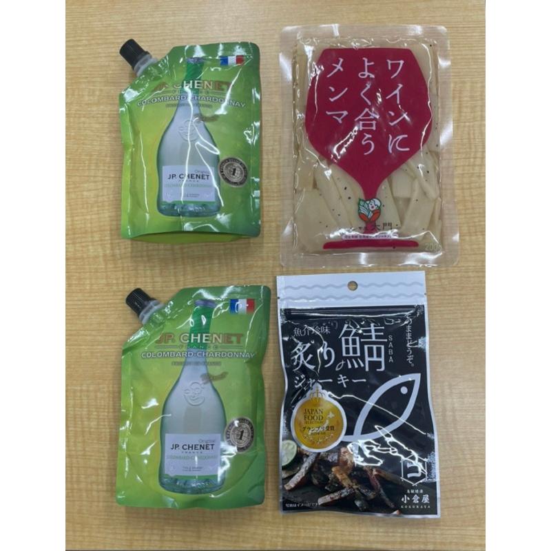 山と海のペアリングお試しセット 白ワイン＆ワインによく合うメンマ、炙り鯖ジャーキー  ネコポス送料無料 | 