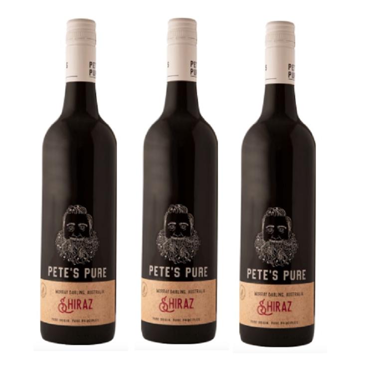 ワインセット ピーツ ピュア シラーズ 3本セット 赤 750ml  送料無料 | 