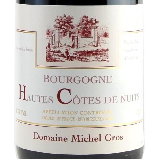 ミッシェル グロ ブルゴーニュ オート コート ド ニュイ ルージュ   2019   750ml・赤 |  | 01