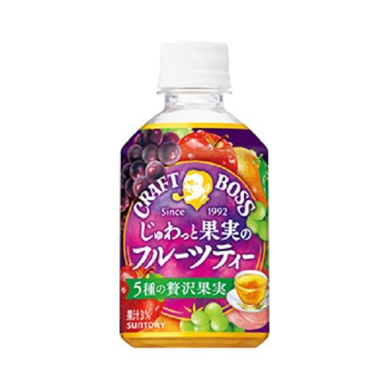 賞味期限2024年5月サントリー クラフトボス フルーツティーじゅわっと