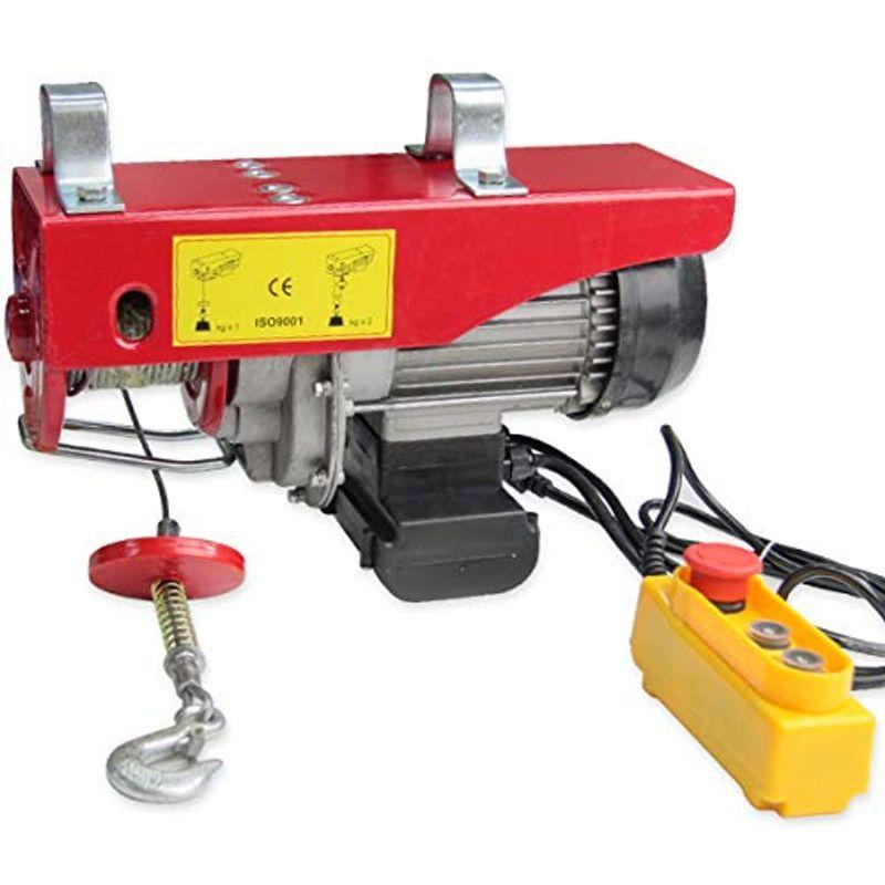 プチギフト 電動ホイスト 最大能力400kg 100V電源 安全装置付 ウインチ