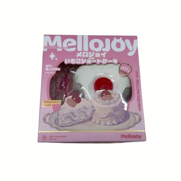 Mellojoy メロジョイ いちごショートケーキ スクイーズ ピース ホール