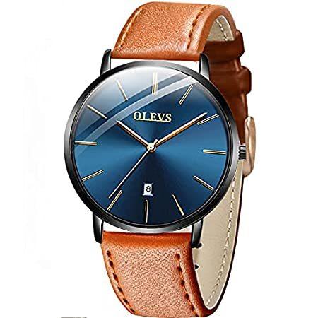 割引販促品 Relojes De Hombre メンズ腕時計 クラシック 快適 レザーウォッチ ミニマリスト ラグジュアリー ドレス 超薄型 腕時計 メンズ クォ 並行輸入品 特典付き Www Desenvolvimentovirtual Com