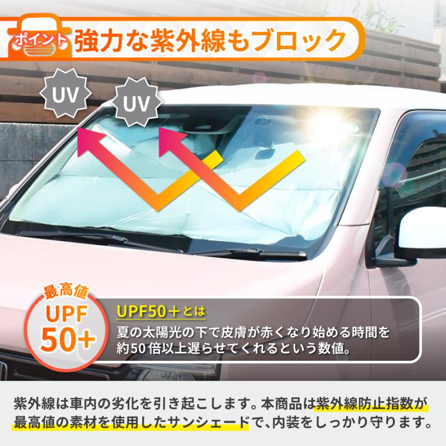 DriveLife（ドライブライフ） サンシェード 車 フロント 車載用