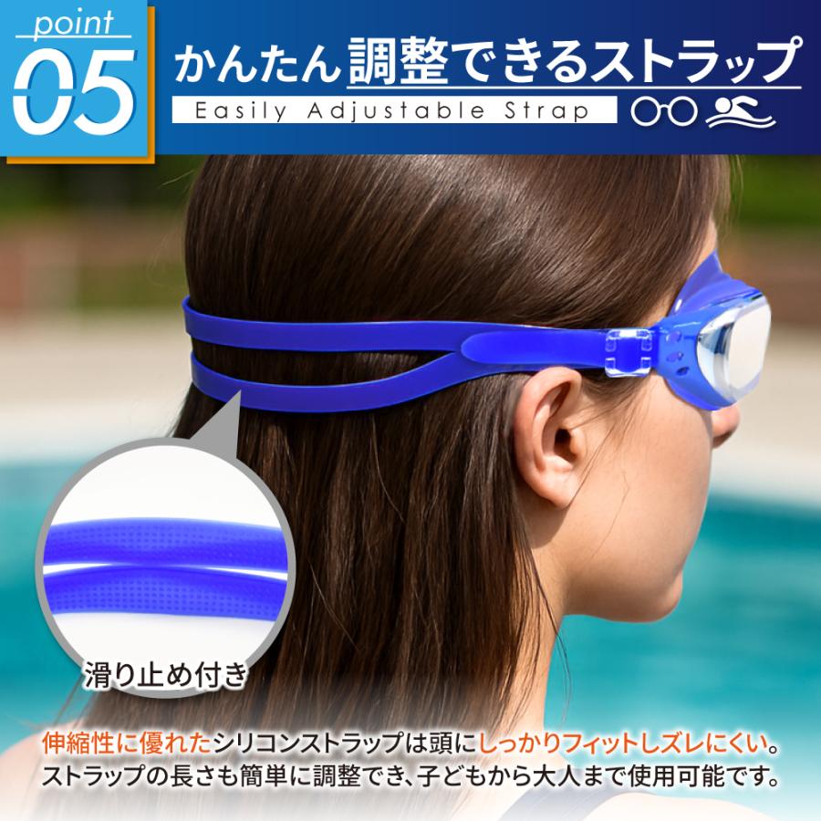 シズカウィル（shizukawill） 度付き ゴーグル ミラーレンズ 水中
