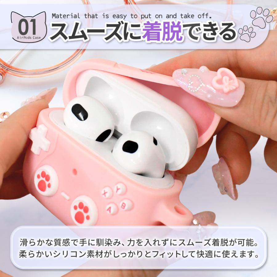 シズカウィル（shizukawill） AirPods Pro 3 ケース AirPods 4 ケース