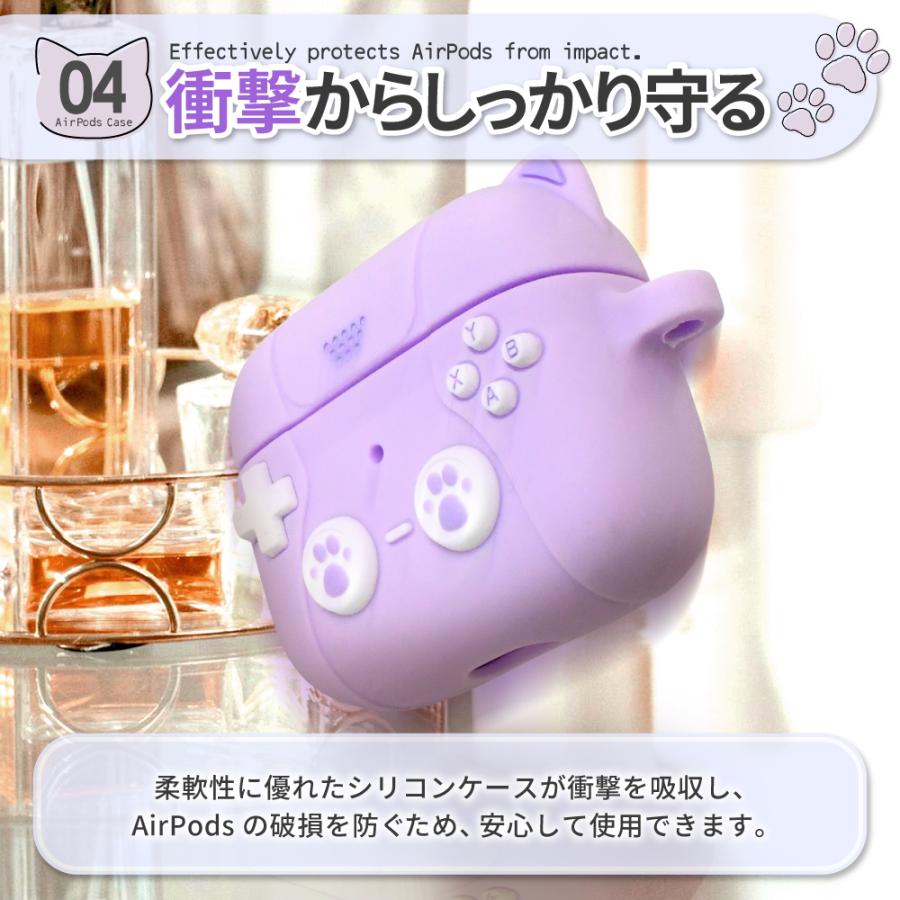 シズカウィル（shizukawill） AirPods Pro 3 ケース AirPods 4 ケース