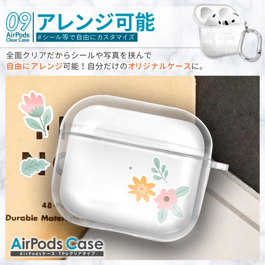 シズカウィル（shizukawill） AirPods Pro 3 ケース クリア AirPods 4