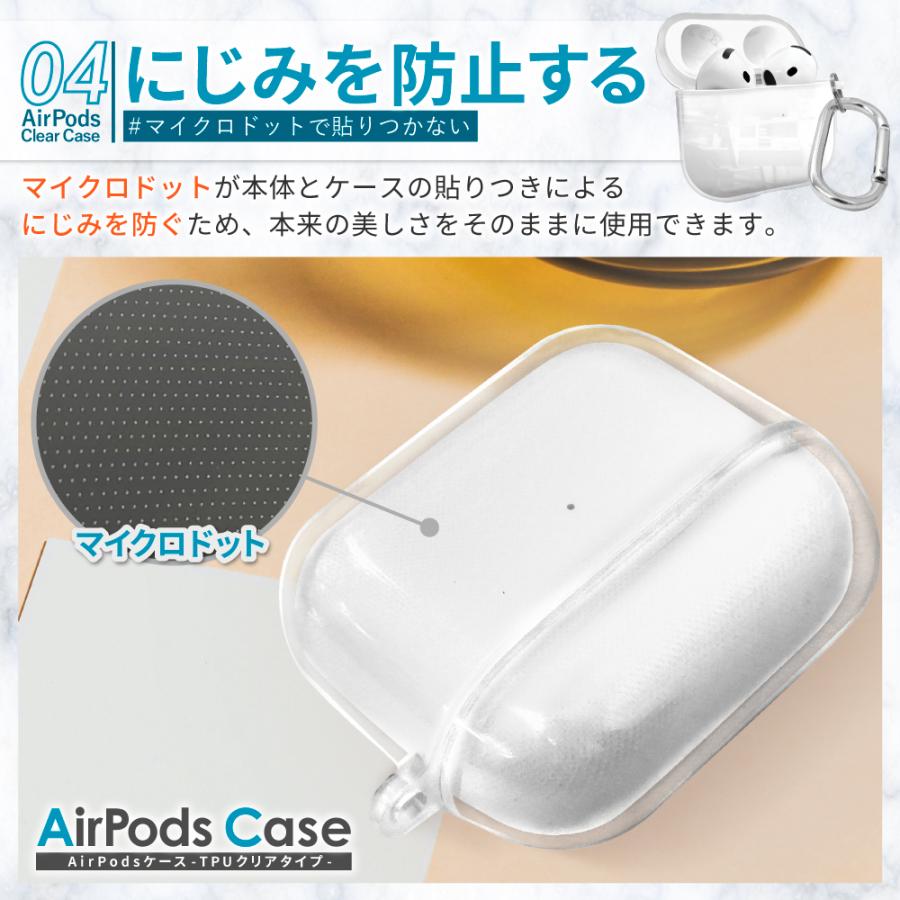 シズカウィル（shizukawill） AirPods Pro 3 ケース クリア AirPods 4
