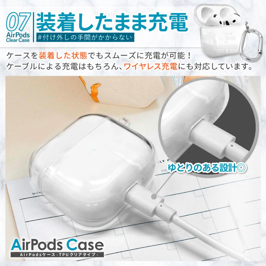 シズカウィル（shizukawill） AirPods Pro 3 ケース クリア AirPods 4
