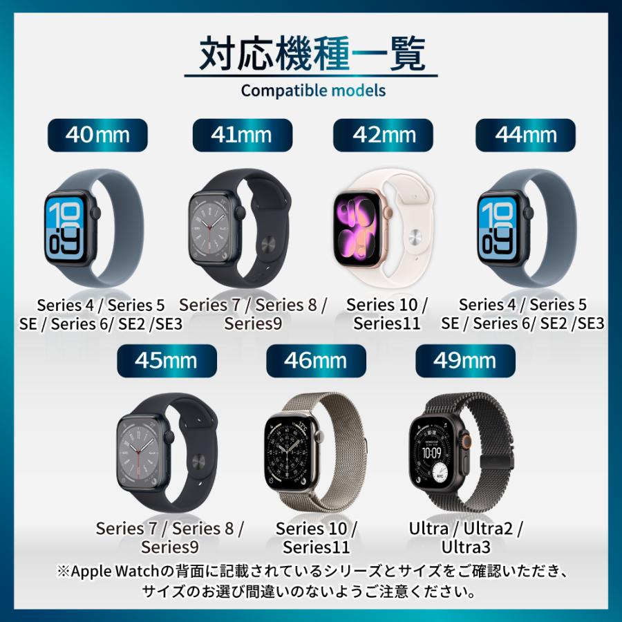 シズカウィル（shizukawill） アップルウォッチ フィルム Apple Watch 