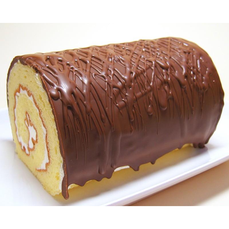 定番昭和を感じるロールケーキ『チョコロール』