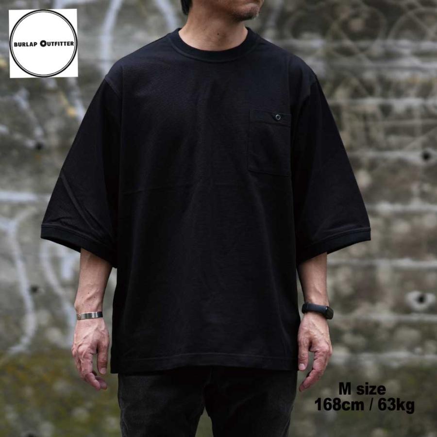 新品 バーラップアウトフィッタードリフターベスト ブラック　Lサイズ BURLAP OUTFITTER 【バーラップアウトフィッター】 - DRIFTER