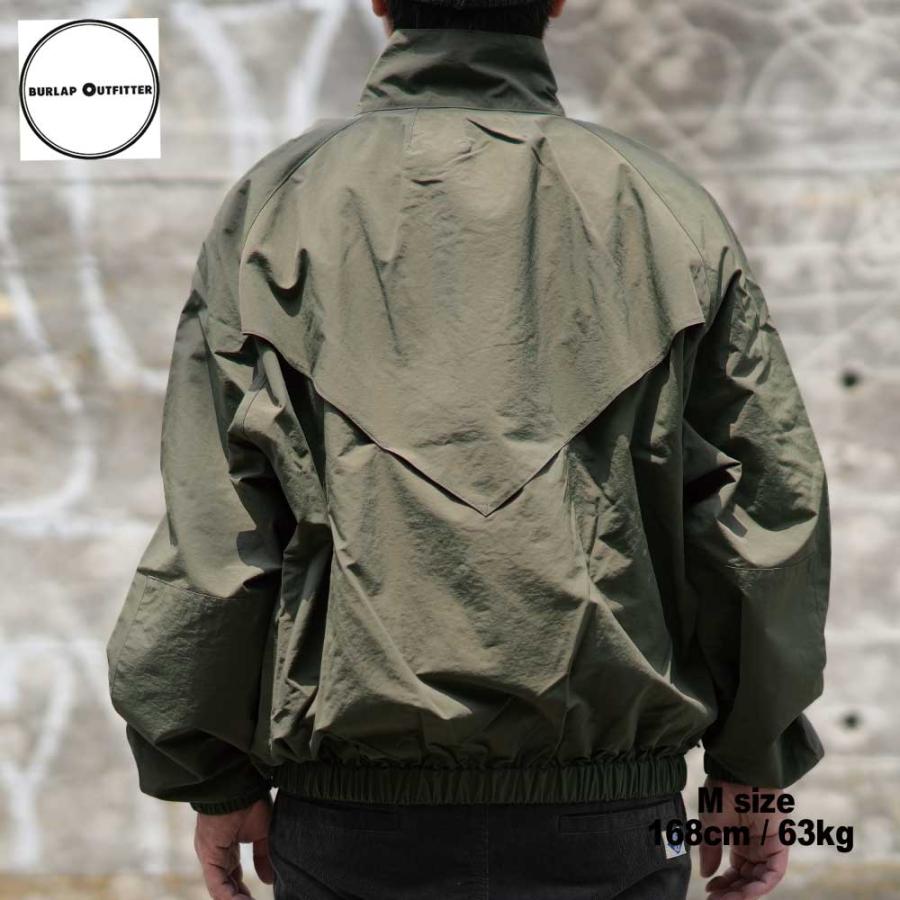 TRACK JACKET / トラック ジャケット /OLIVE DRAB Burlap
