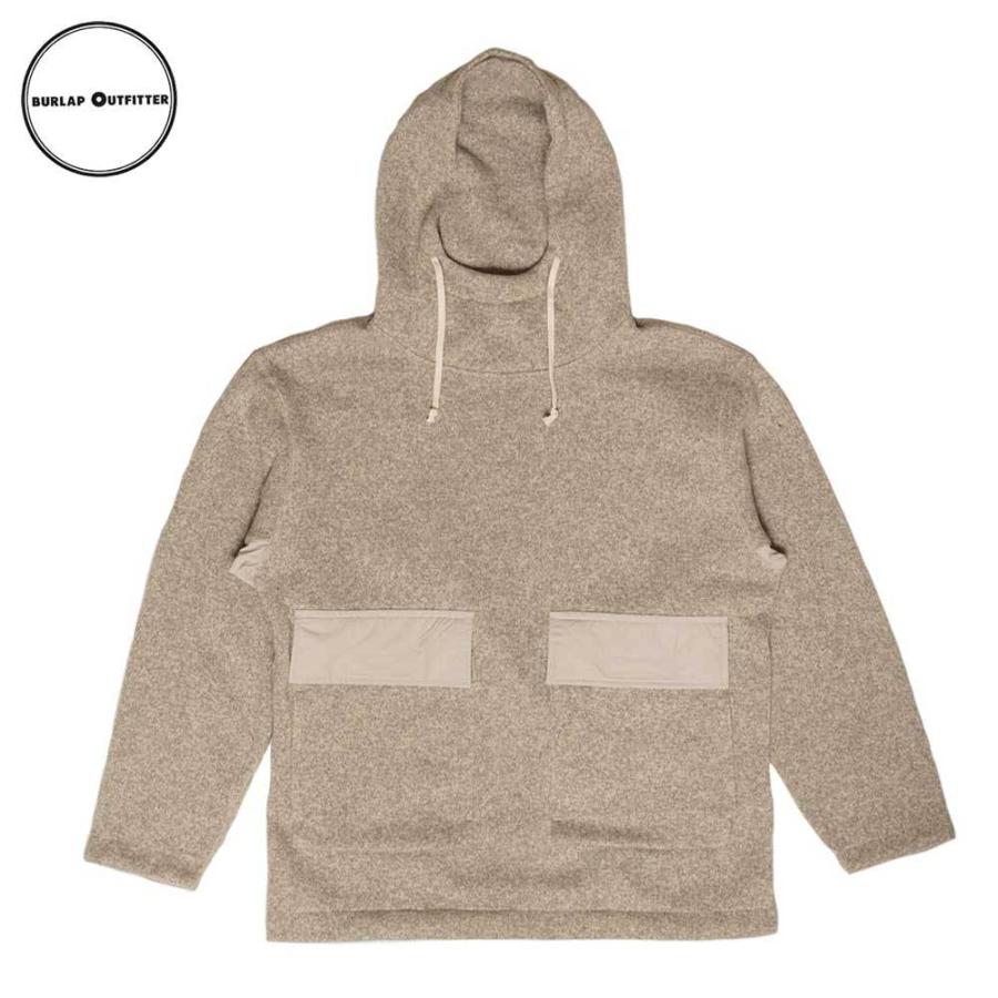 BURLAP OUTFITTER バーラップアウトフィッター の BURLAP OUTFITTER バーラップアウトフィッター KNIT FLEECE F Z HOODIE ニットフリースフルジップフーディー パーカー