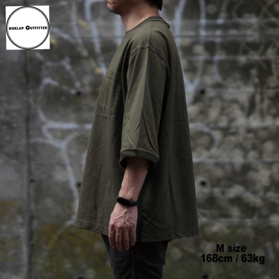 H/S B.B TEE /OLIVE DRAB / Burlap Outfitter バーラップ 
