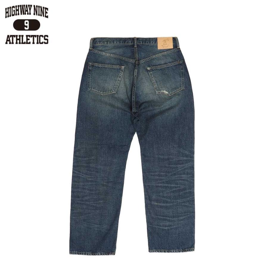 RED LINE 5POCKET LOOSE STRAIGHT HN010007 / REP1 HIGHWAY NINE 
