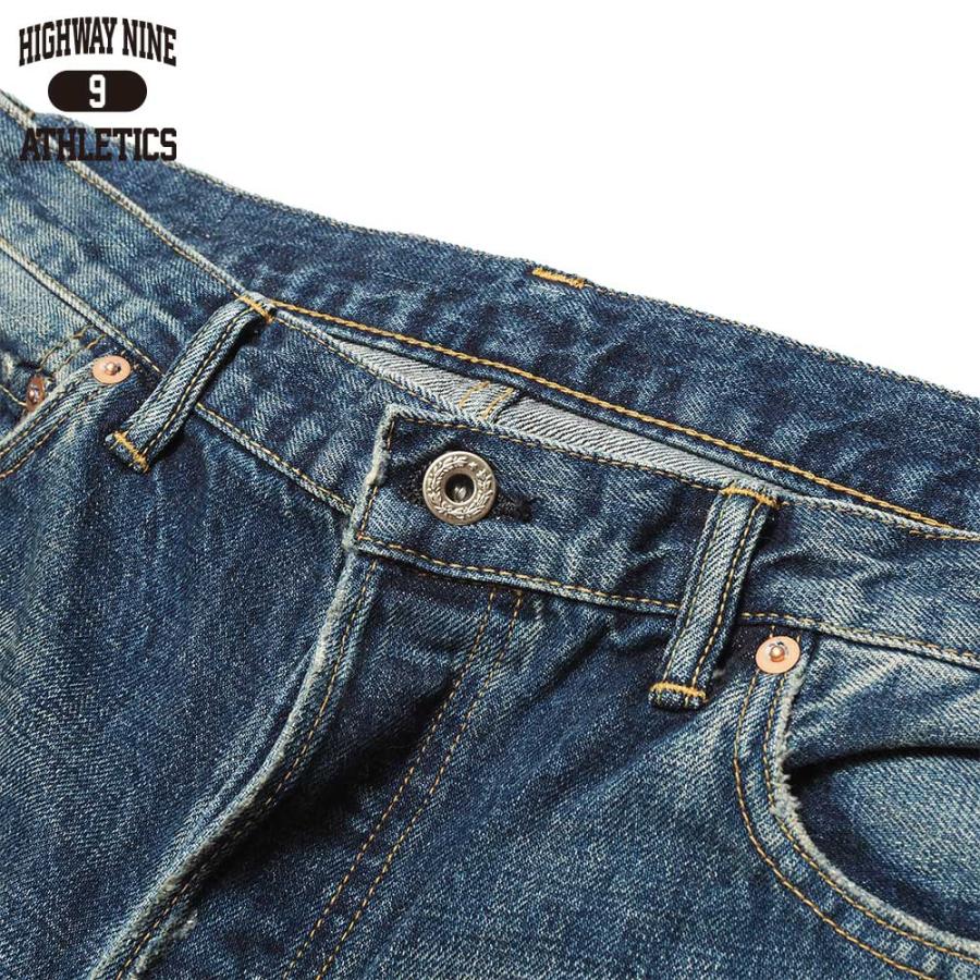 RED LINE 5POCKET LOOSE STRAIGHT HN010007 / REP1 / HIGHWAY NINE 