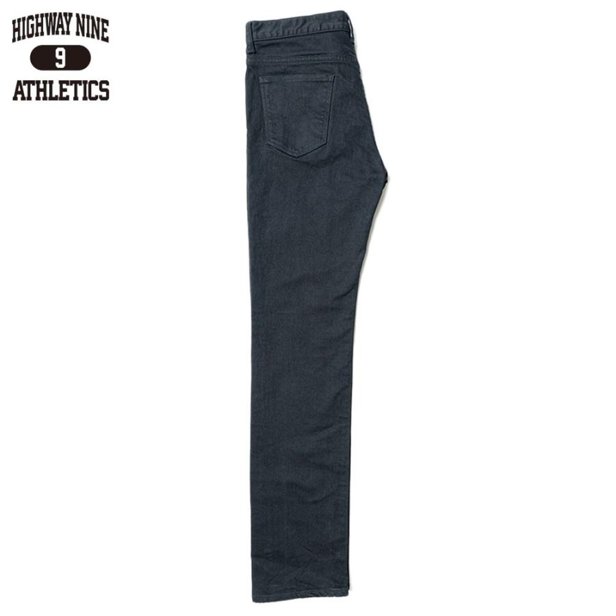 HIGHWAY NINE ハイウェイナイン STRETCH BLACK STRAIGHT / : MASPHALTO 