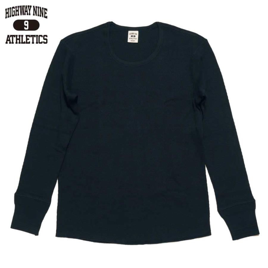 HIGHWAY NINE ハイウェイナイン U-NECK ハニカムサーマル L/S